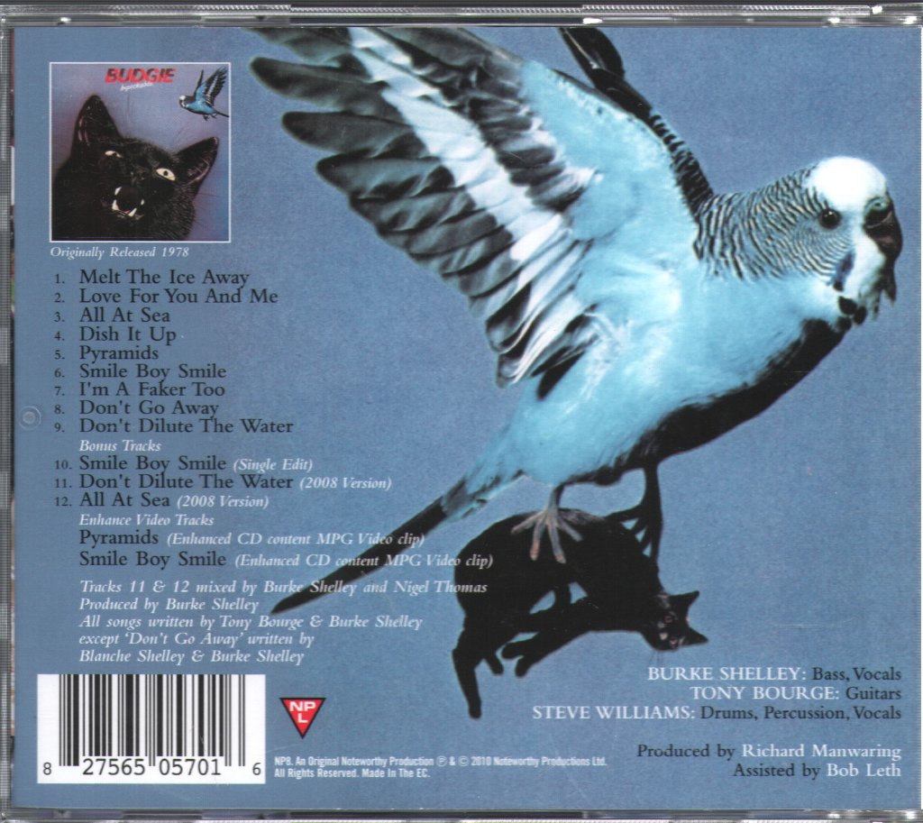 Budgie - Impeckable - Cd