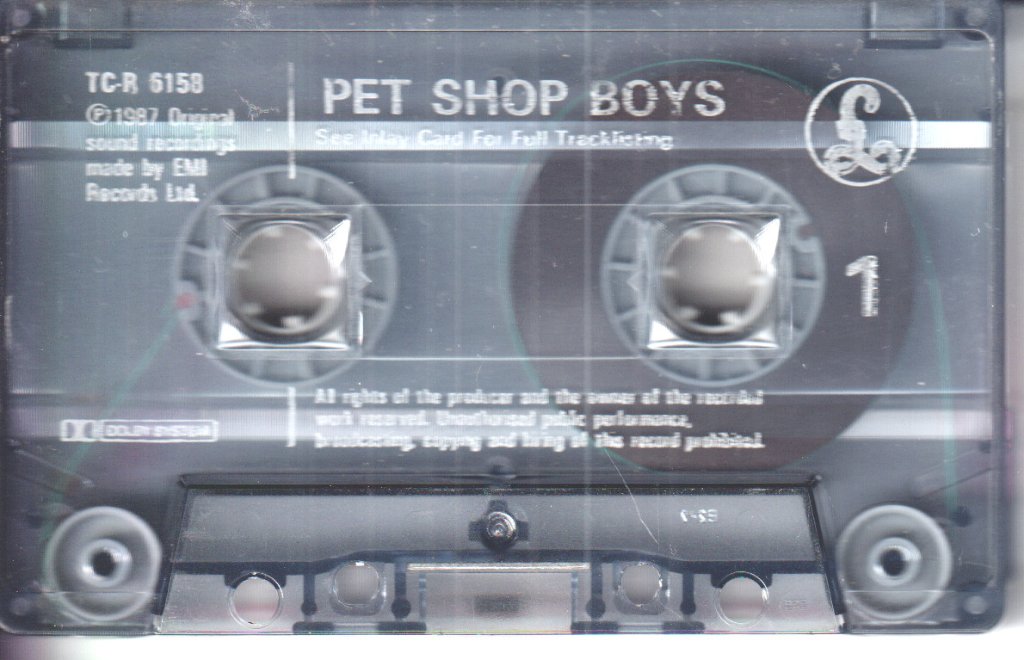 Pet Shop Boys - It's A Sin - Cassette