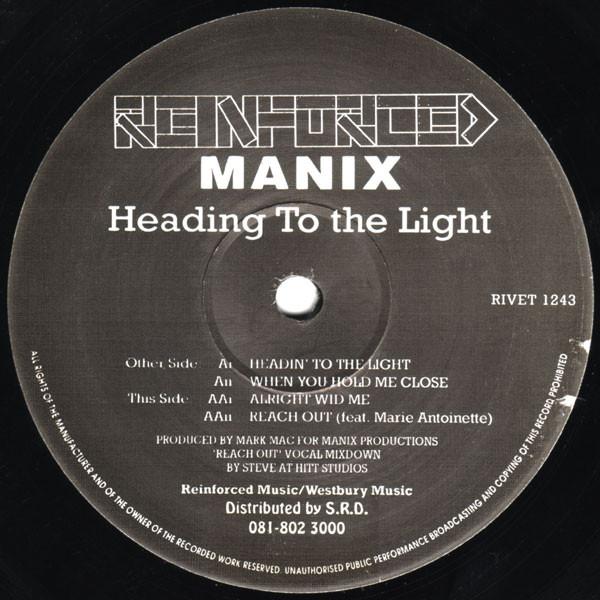Manix - Heading To The Light - 12 Inch