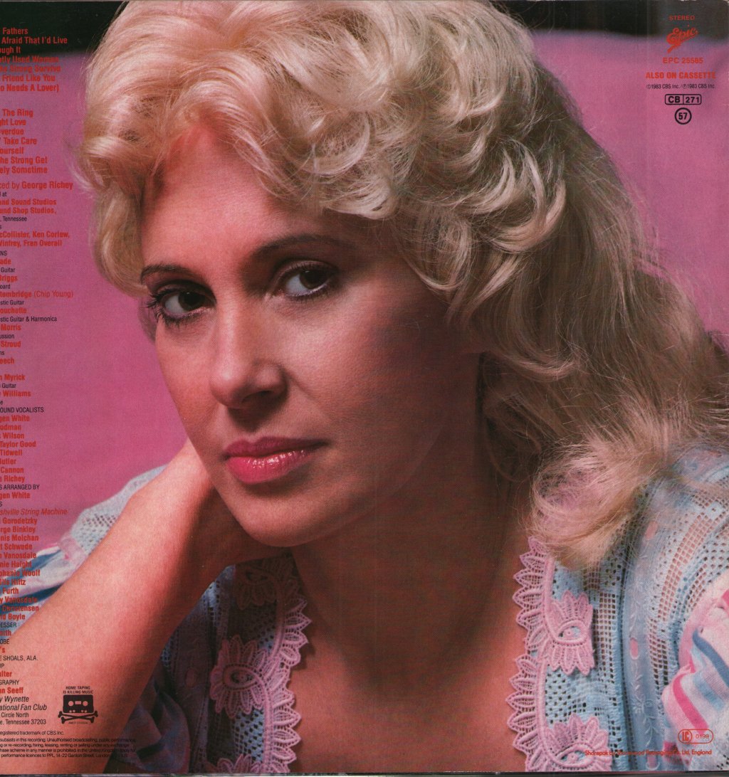Tammy Wynette - Even The Strong Get Lonely - Lp