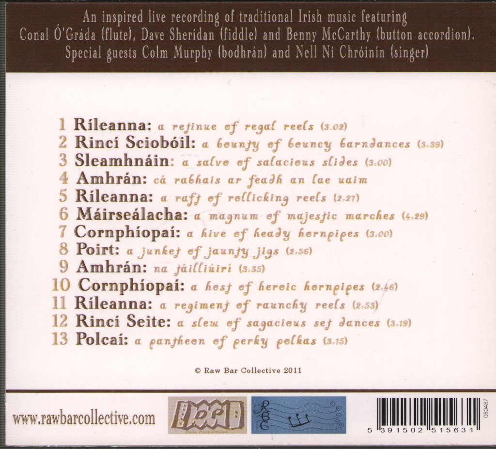 Raw Bar Collective - Millhouse Measures - Cd