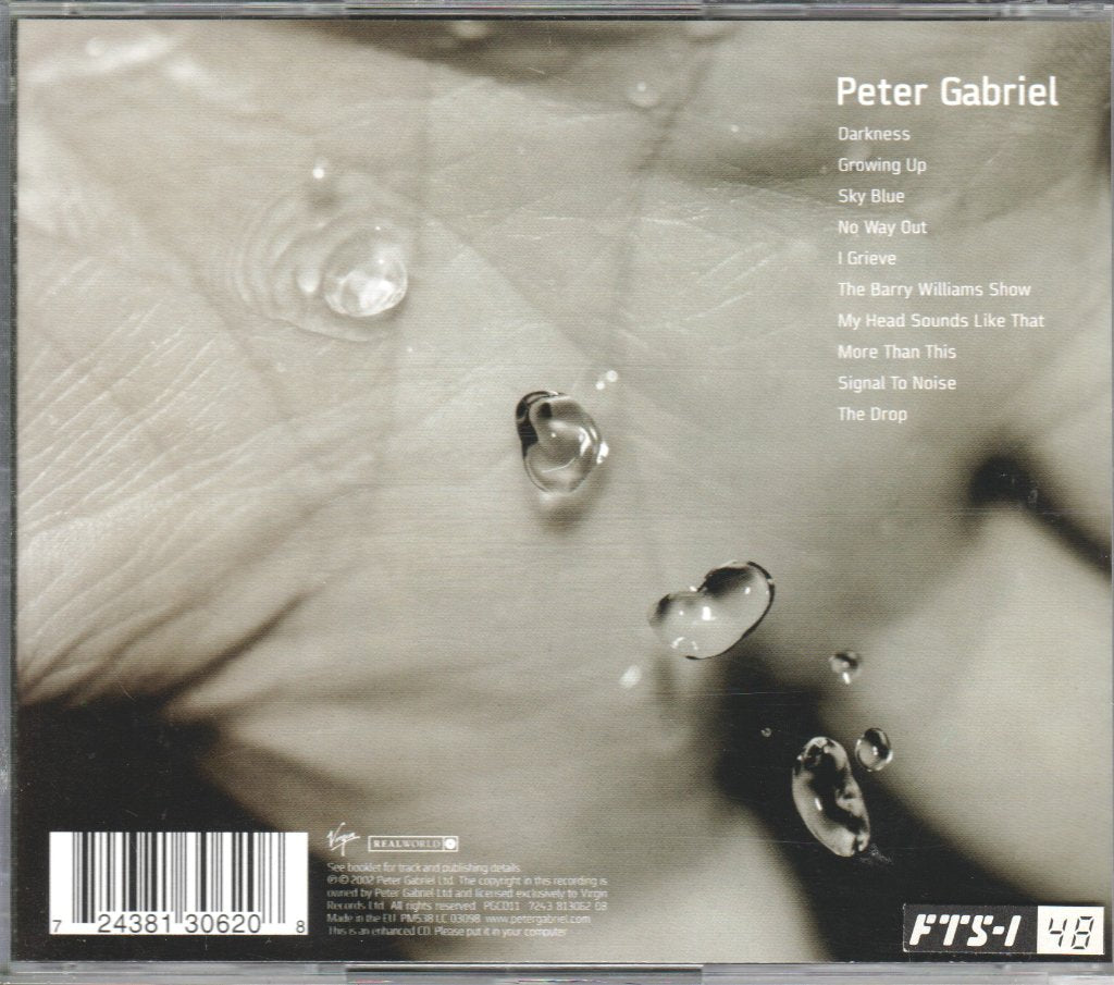Peter Gabriel - Up - Cd