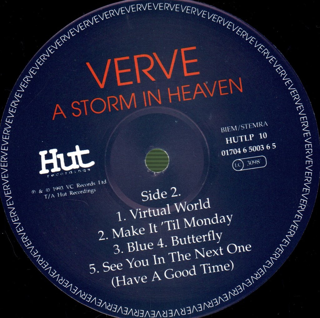 Verve - A Storm In Heaven - Lp