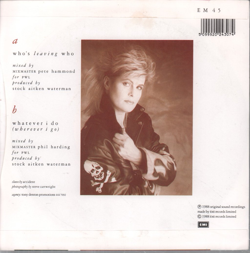 Hazell Dean - Who's Leaving Who - 7 Inch