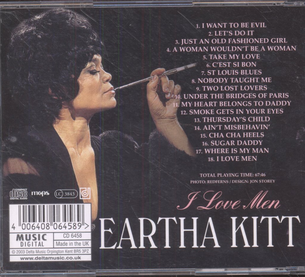 Eartha Kitt - I Love Men - Cd