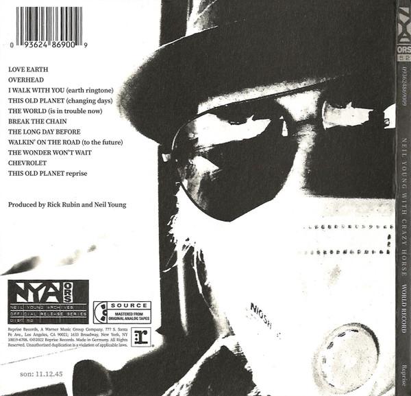 Neil Young - World Record - Double Cd