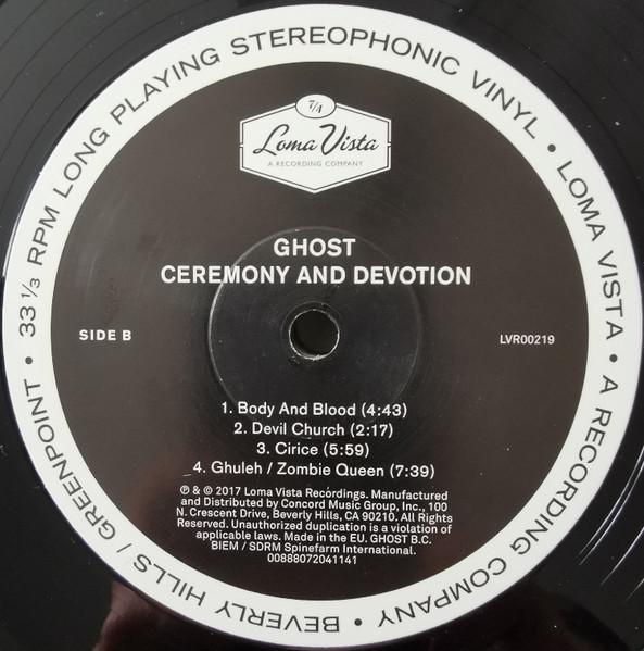 Ghost (Swedish Rock Band) - Ceremony And Devotion - Double Lp