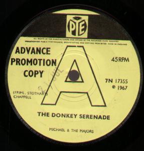 Michael And The Majors - Donkey Serenade - 7 Inch