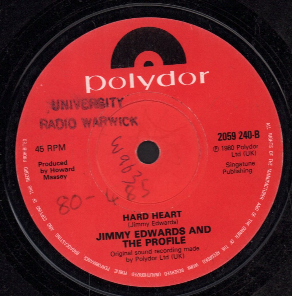 Jimmy Edwards And The Profile - Toys - 7 Inch