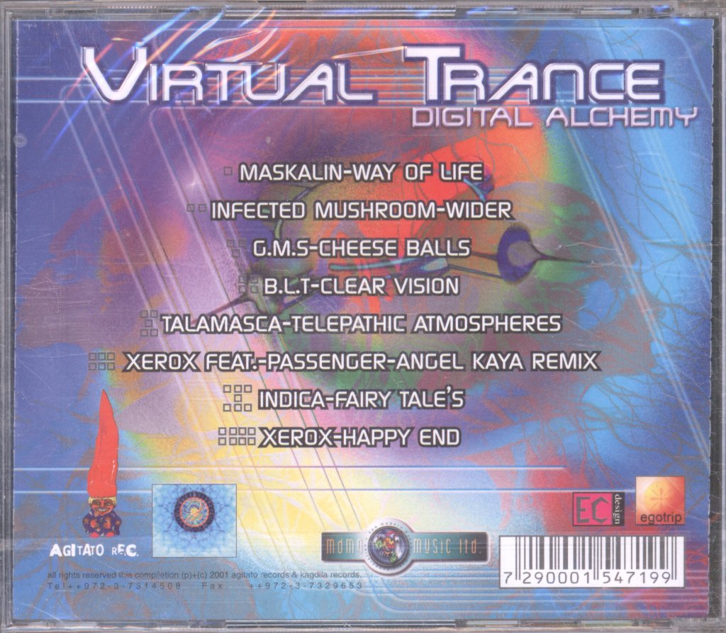 Indica - Virtual Trance Vol. 2 - Digital Alchemy - Cd