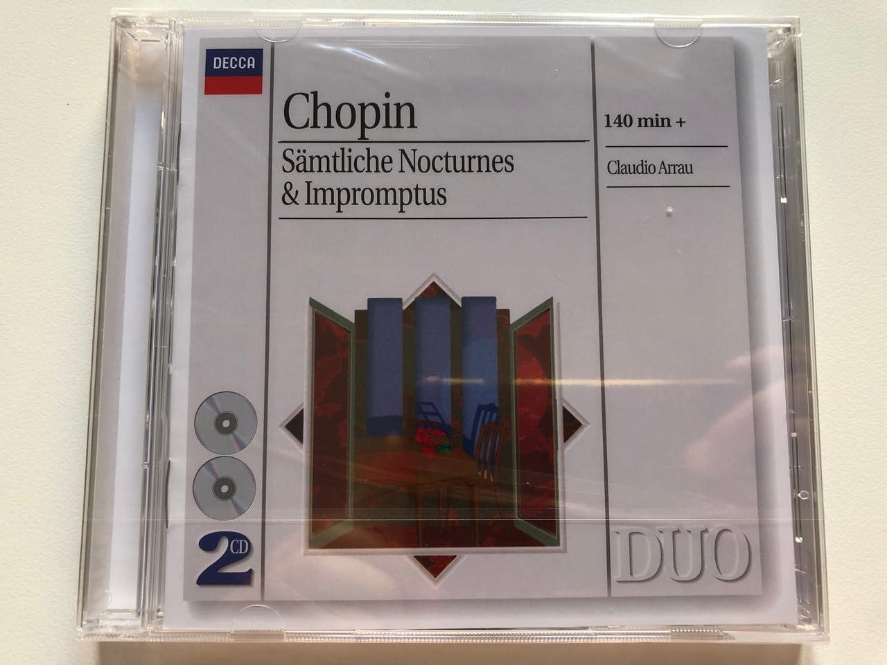Chopin - Complete Nocturnes - the Complete Impromptus - Double Cd