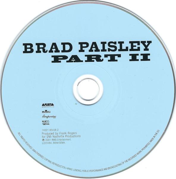 Brad Paisley - Part II - Cd