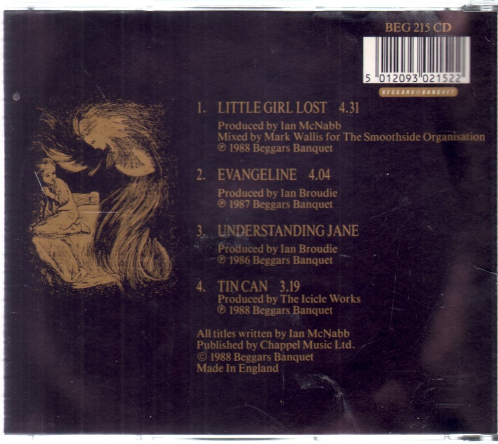 Icicle Works - Little Girl Lost - Cd