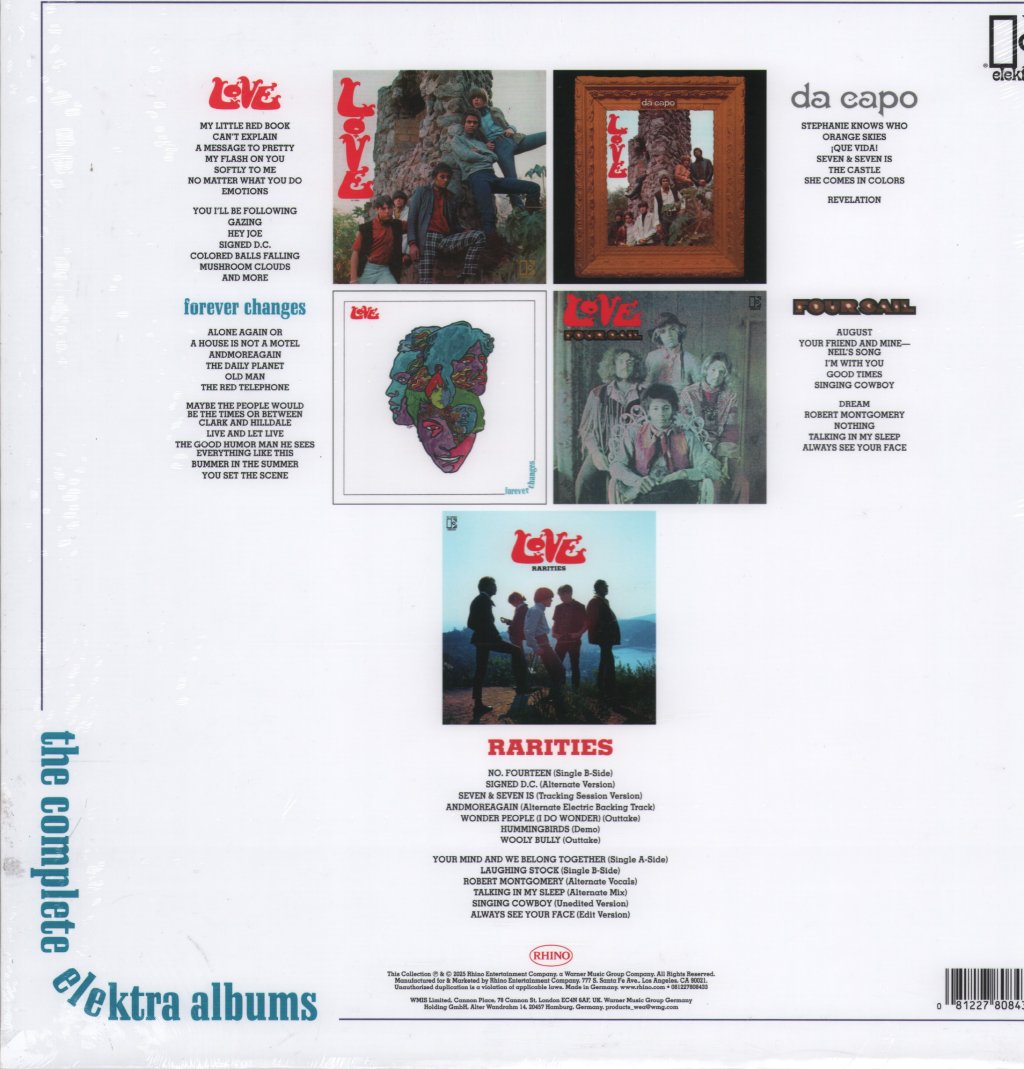 Love - The Complete Elektra Albums (Black Friday 2025) - Lp Box Set