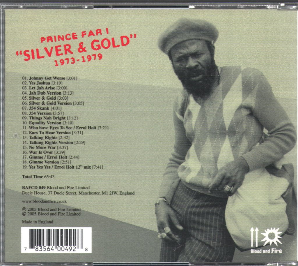 Prince Far I - Silver & Gold 1973-1979 - Cd