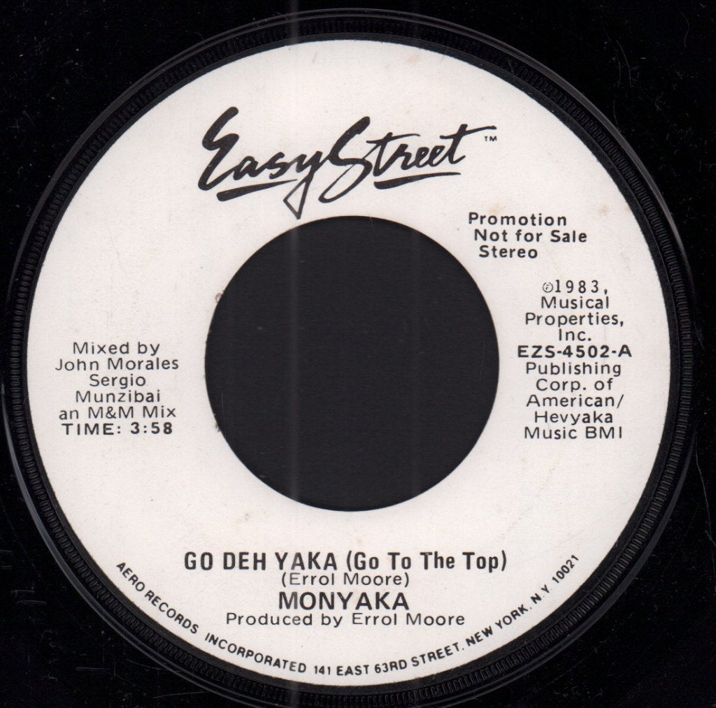 Monyaka - Go Deh Yaka Go To The Top - 7 Inch