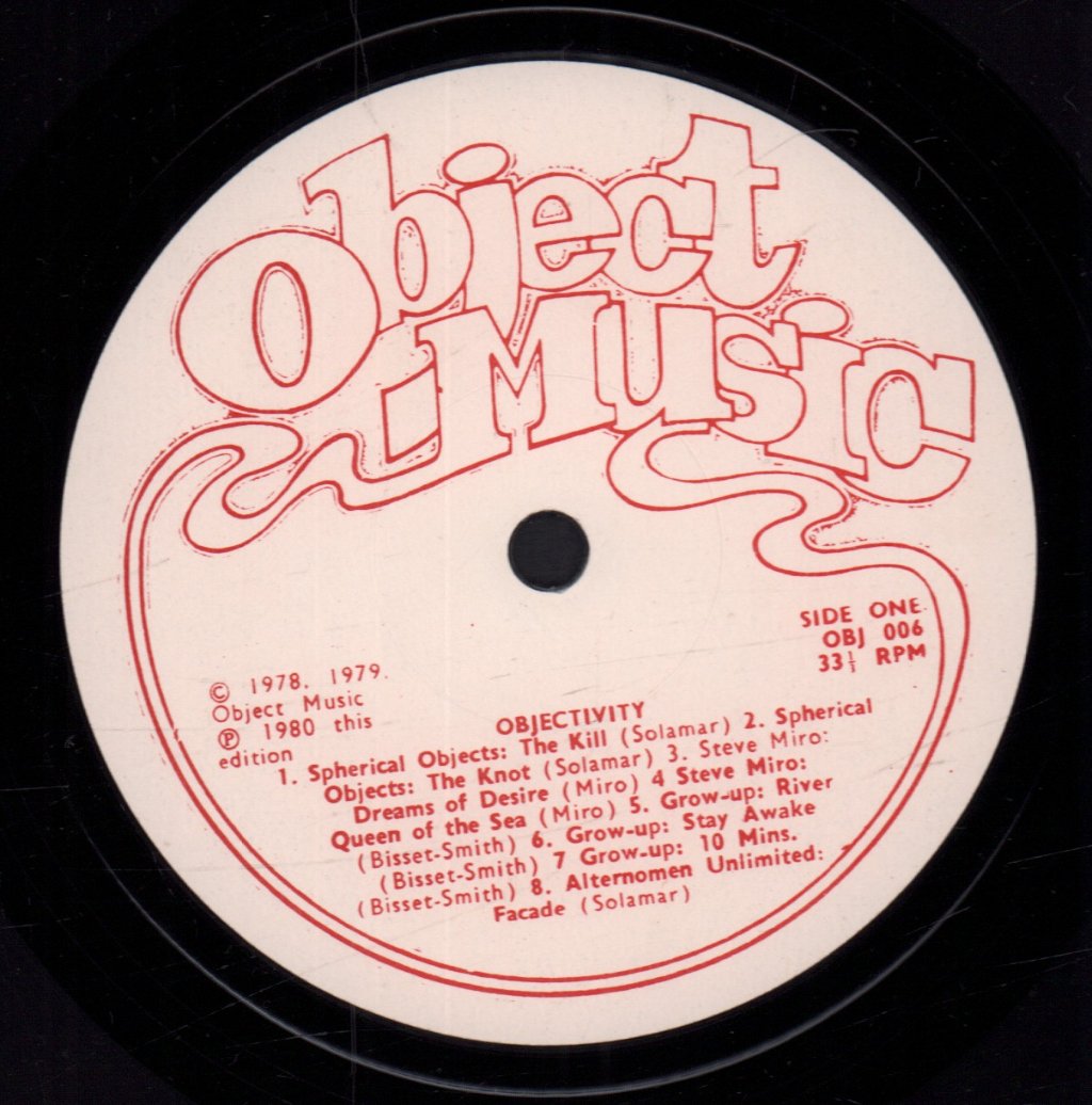 Various Artists - Objectivity - Lp
