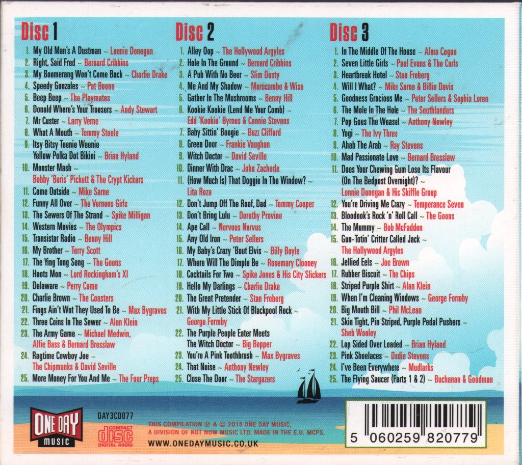 Various Artists - Greatest Novelty Songs - Cd Set