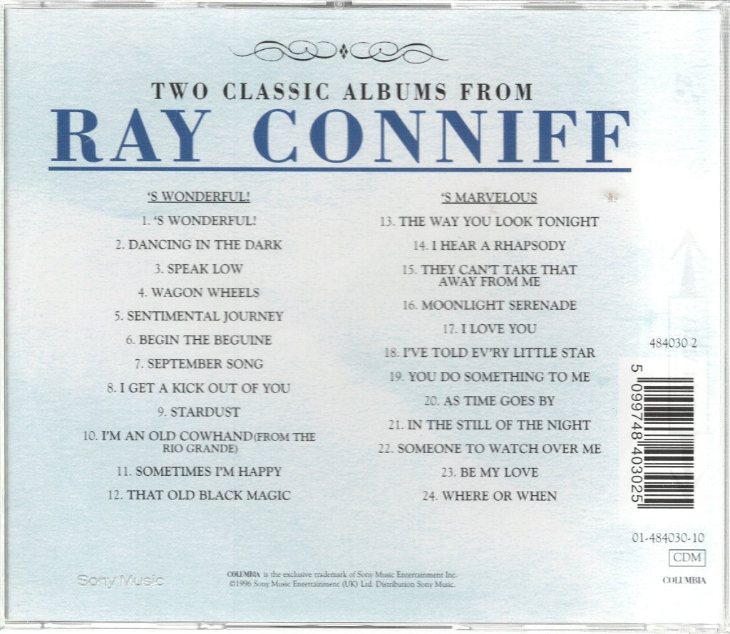 Ray Conniff - S Wonderful/S Marvelous - Cd