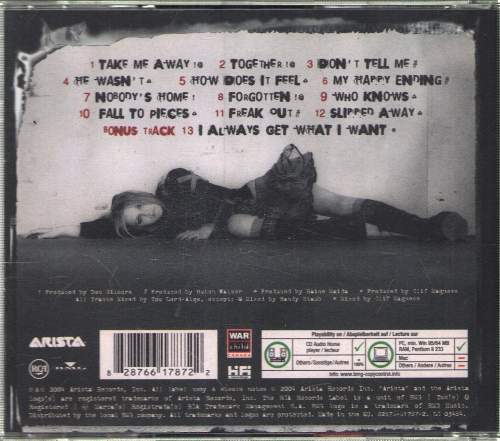 Avril Lavigne - Under My Skin - Cd