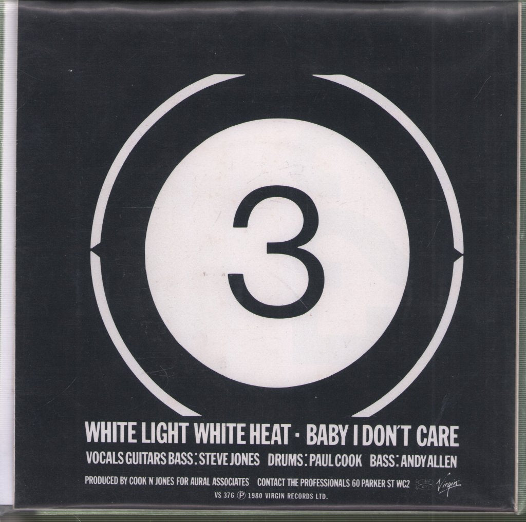 Professionals (Punk Group) - One Two Three - 7 Inch