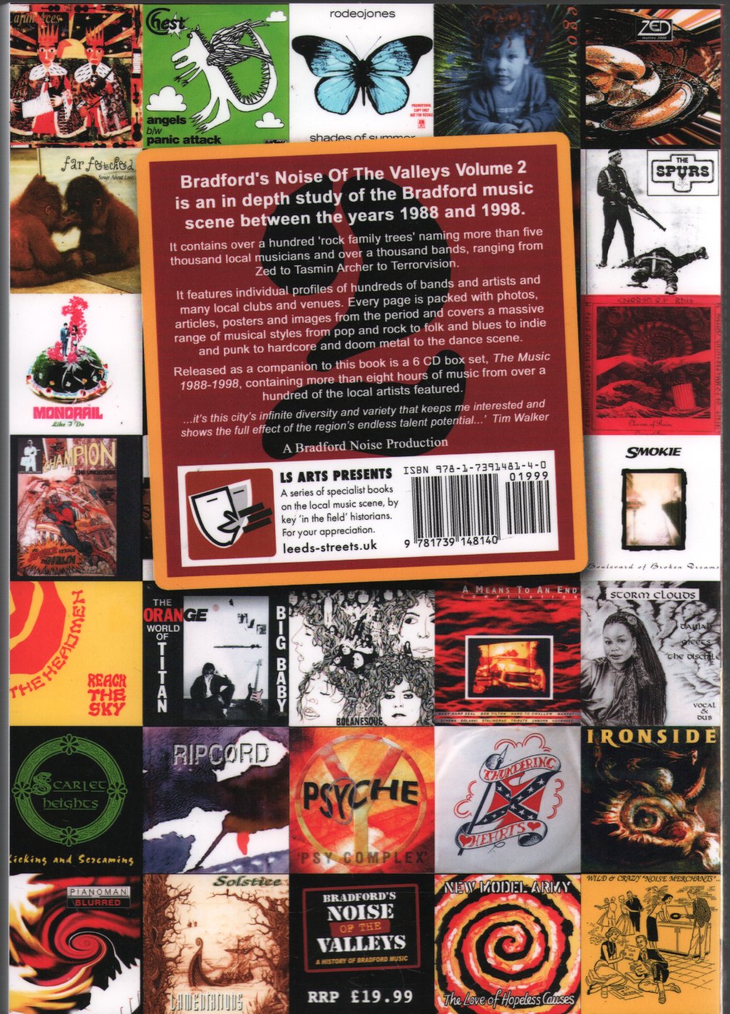 A History Of Bradford Music 1988-1998 - Bradford's Noise Of The Valleys Volume 2 - Book