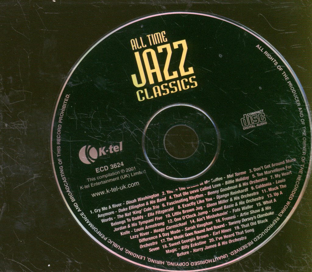 Various Artists - All Time Jazz Classics - Cd