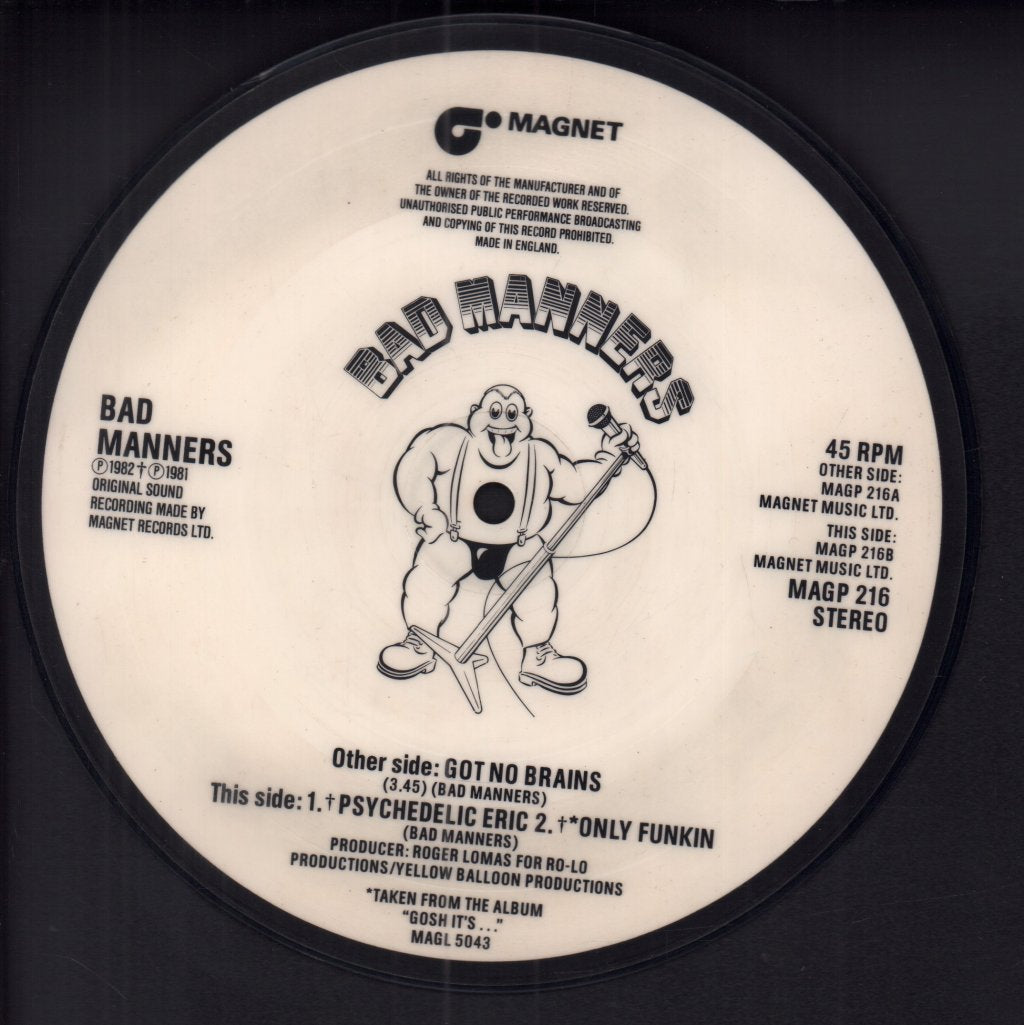 Bad Manners - Got No Brains - 7 Inch