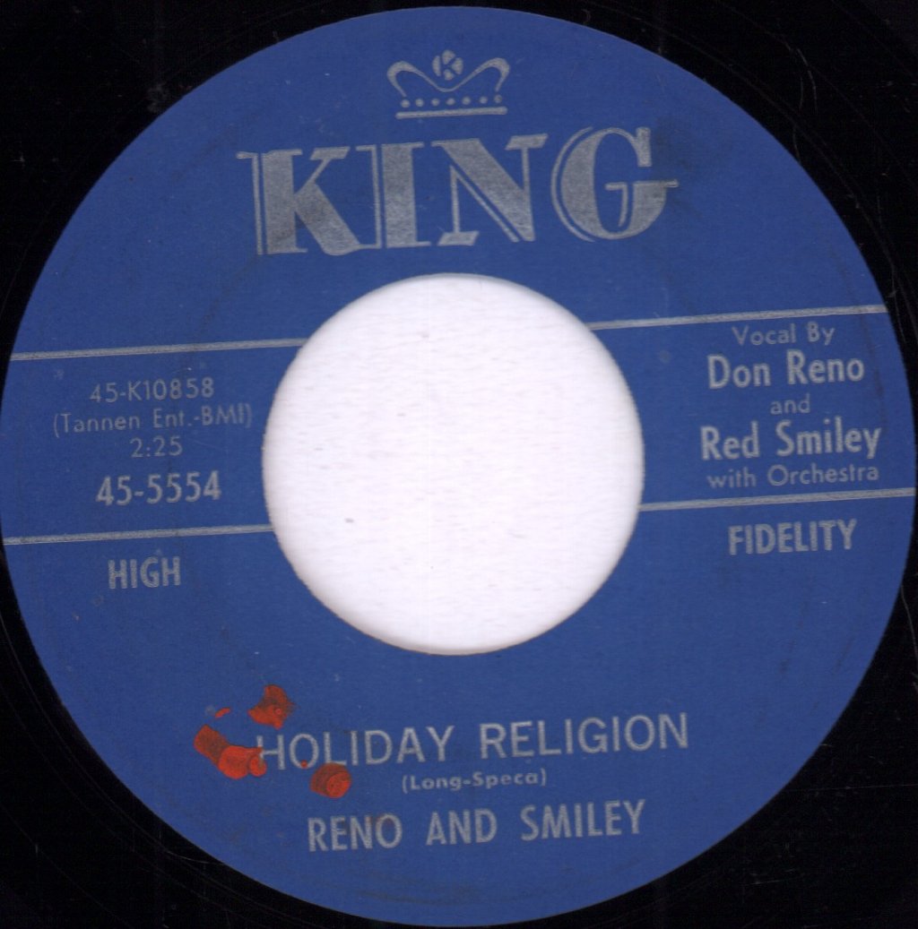 Reno And Smiley - Holiday Religion - 7 Inch