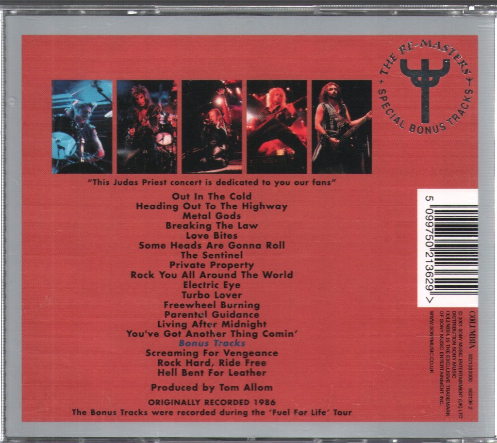 Judas Priest - Priest... Live! - Double Cd