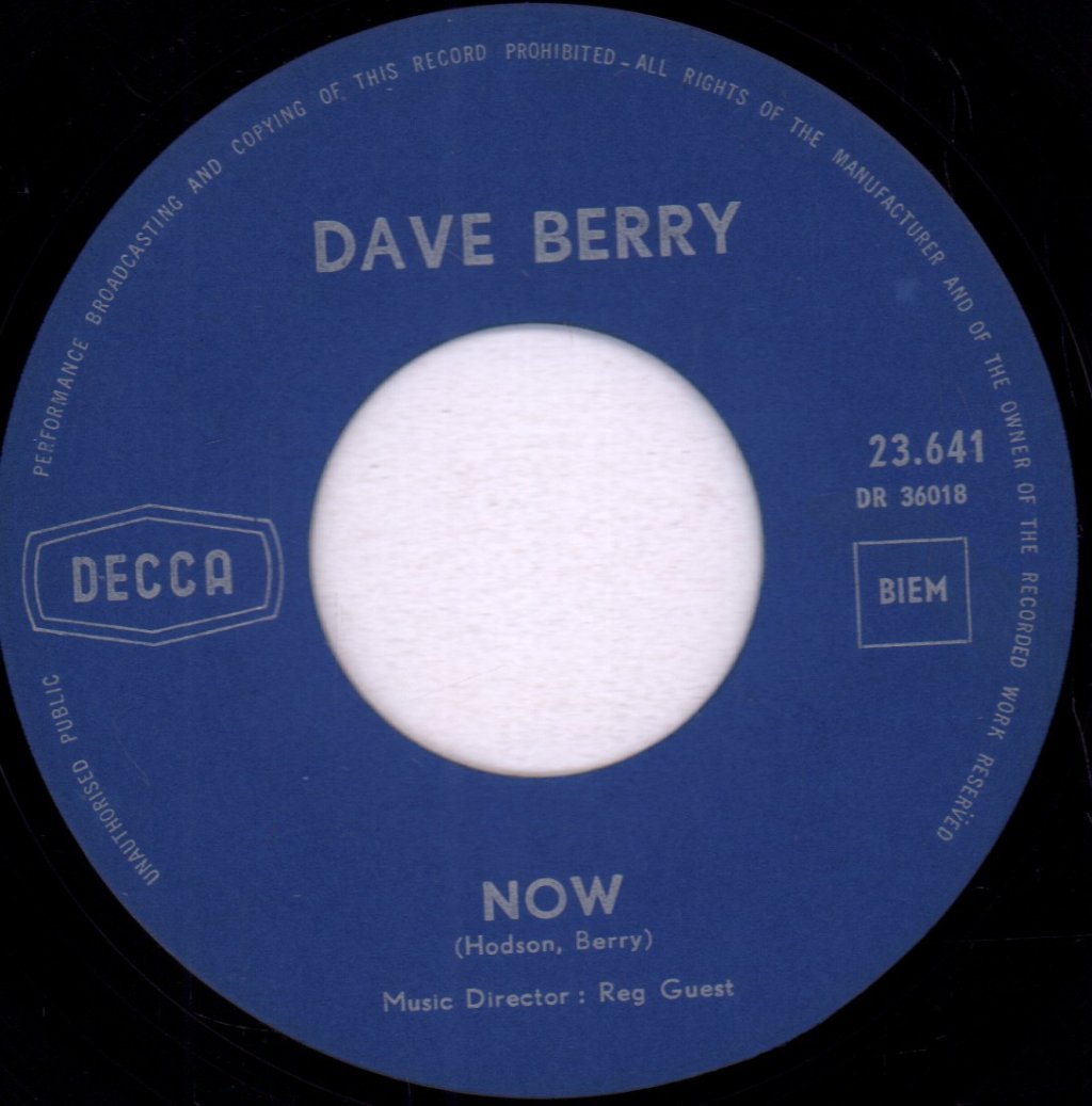Dave Berry - This Strange Effect - 7 Inch