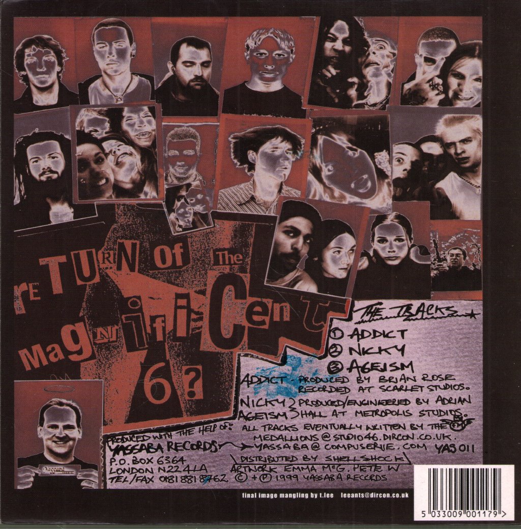 Flying Medallions - Addict - 7 Inch