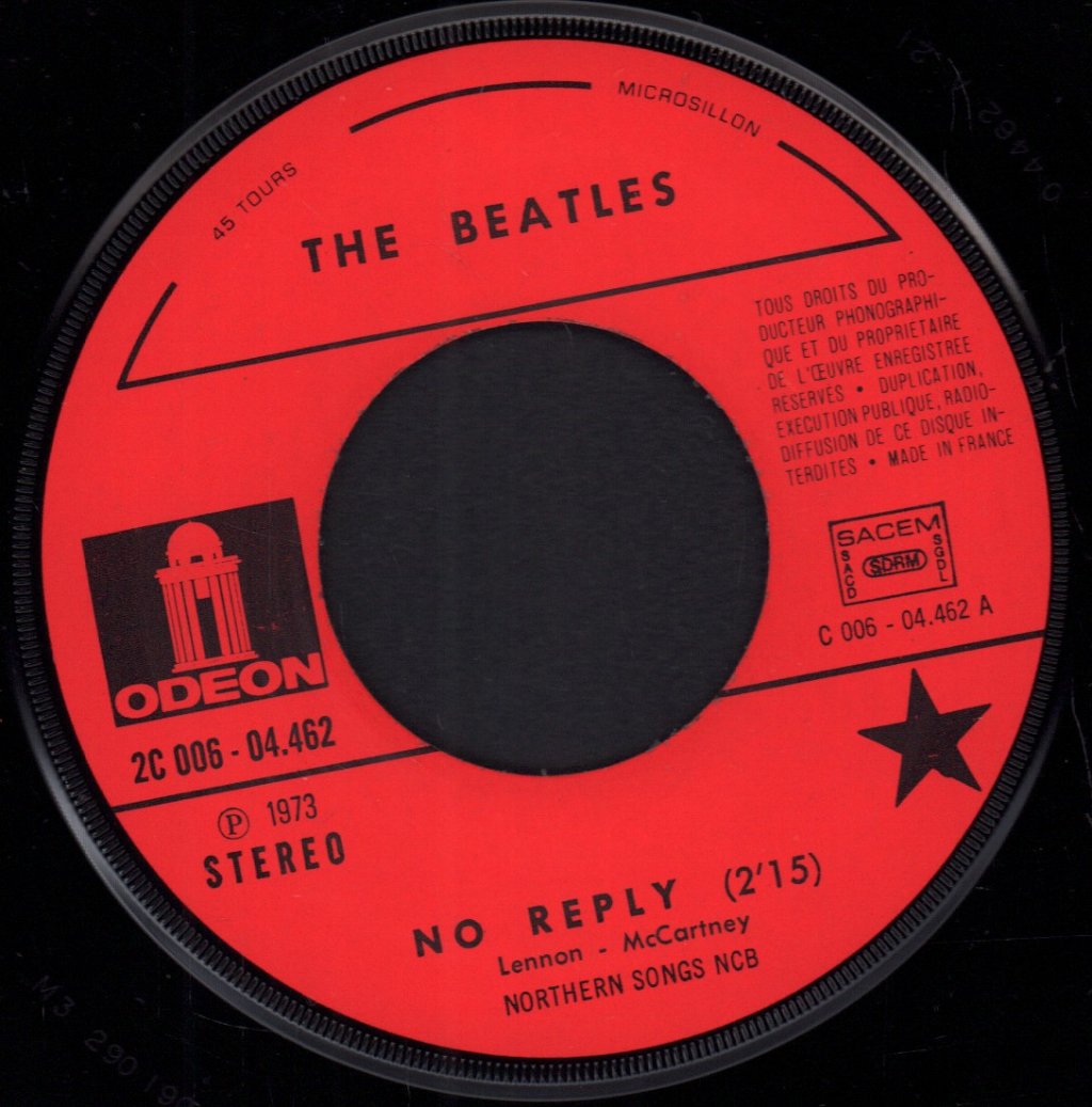 Beatles - No Reply - 7 Inch