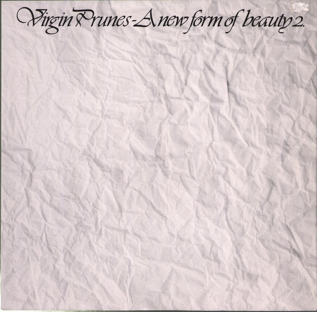 Virgin Prunes - A New Form Of Beauty 2. - 10 Inch