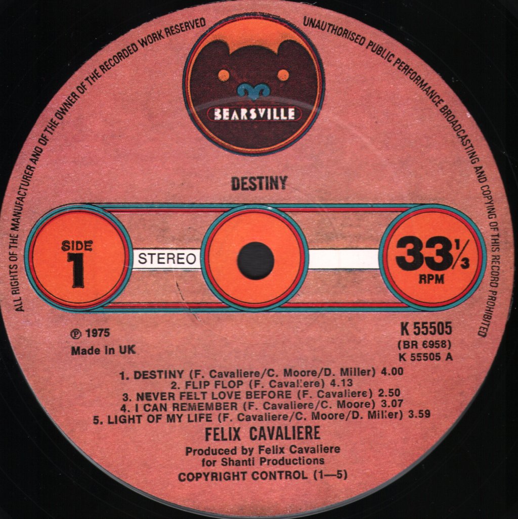 Felix Cavaliere - Destiny - Lp