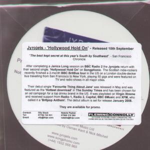 Jyrojets - Hollywood Hold On - Cdr
