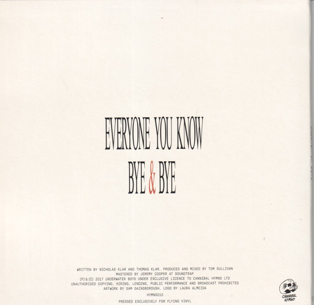 Underwater Boys - Everyone You Know - 7 Inch