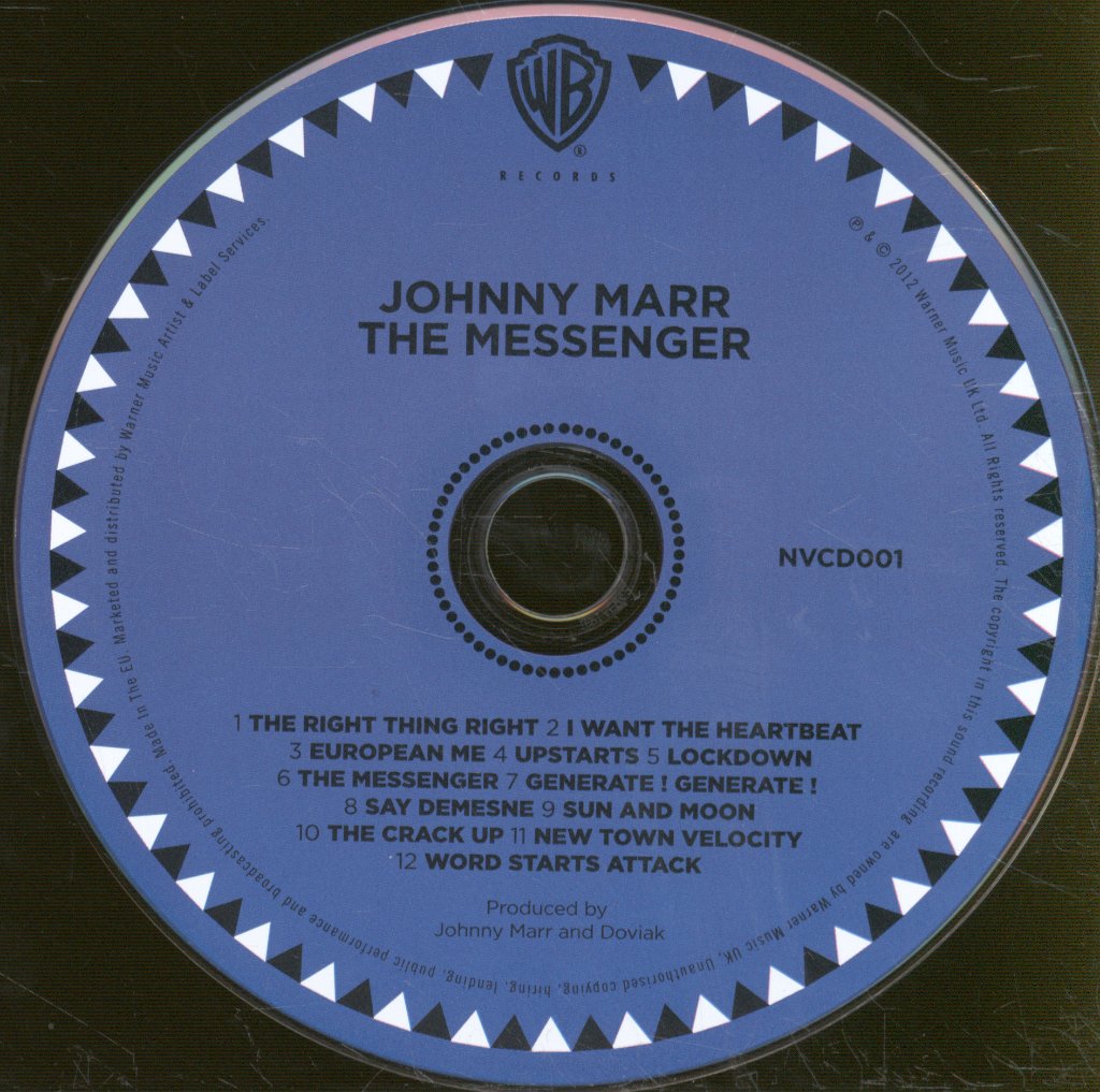 Johnny Marr - Messenger - Cd