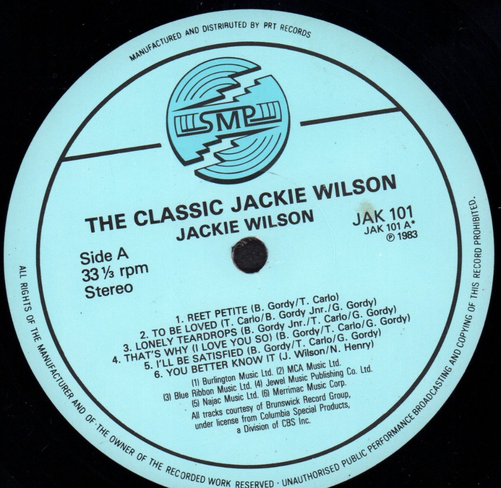 Jackie Wilson - Classic - Double Lp