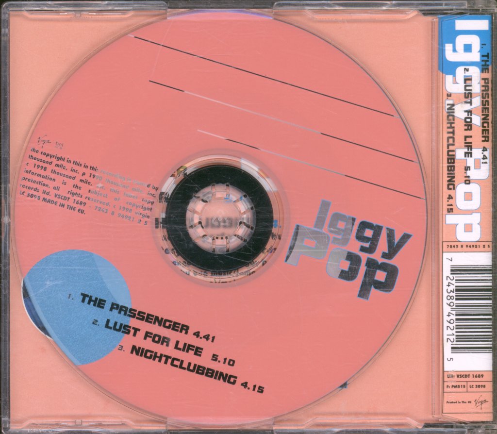 Iggy Pop - Passenger - Cd