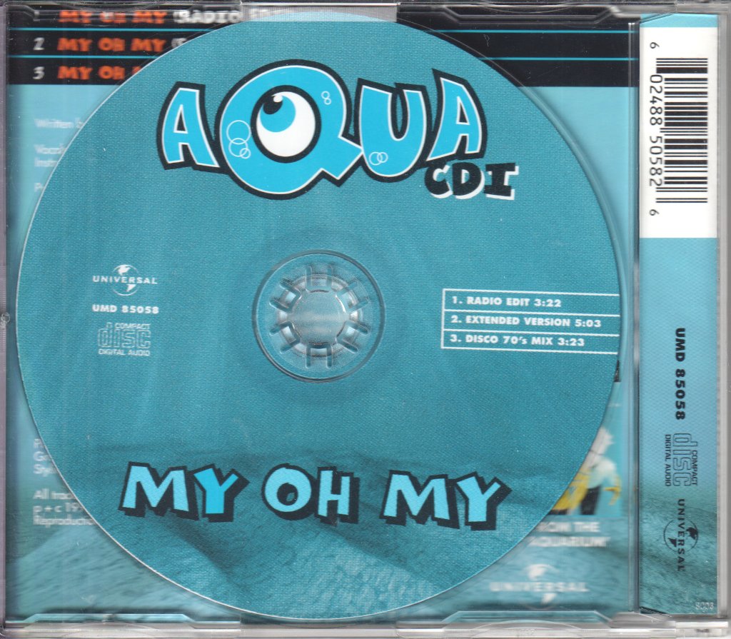 Aqua - My Oh My - Cd