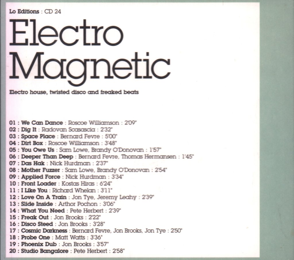 Various Artists - Electro Magnetic - Cd