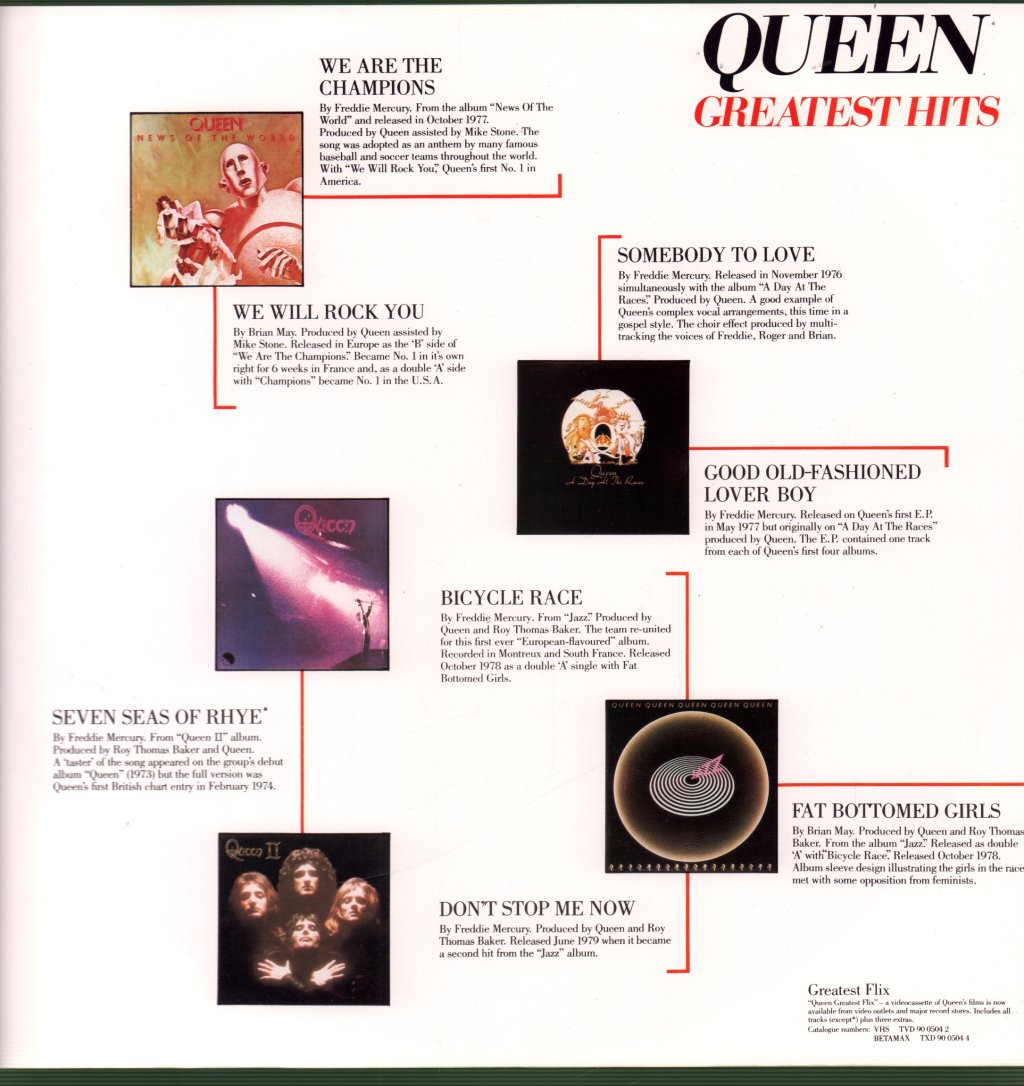 Queen - Greatest Hits - Lp