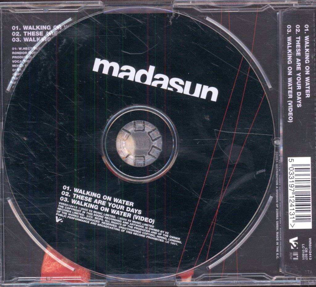 Madasun - Walking On Water - Cd