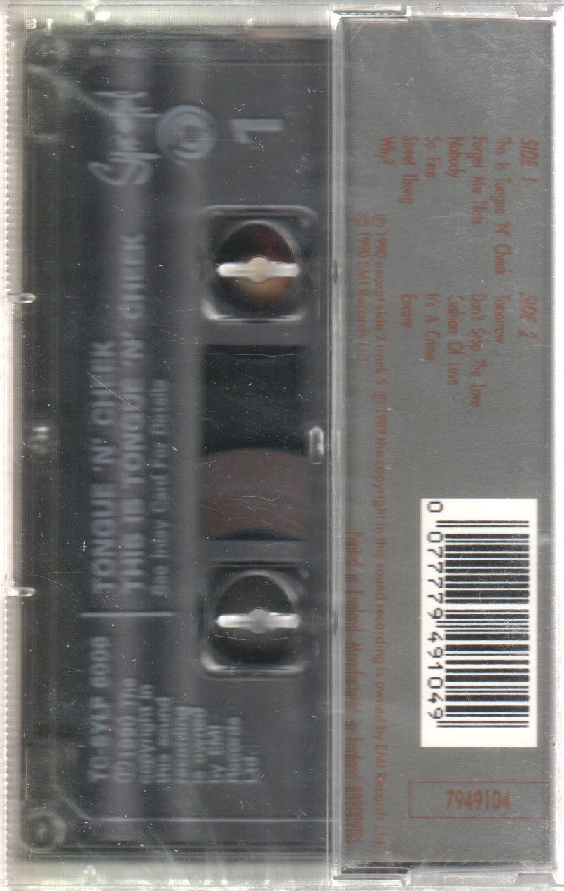 Tongue N Cheek (90'S Artist) - This Is Tongue N Cheek - Cassette