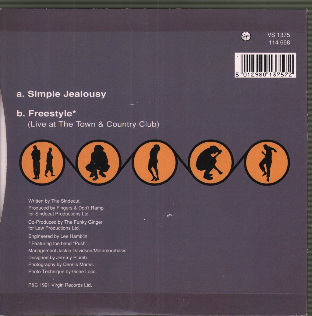Sindecut - Simple Jealousy - 7 Inch
