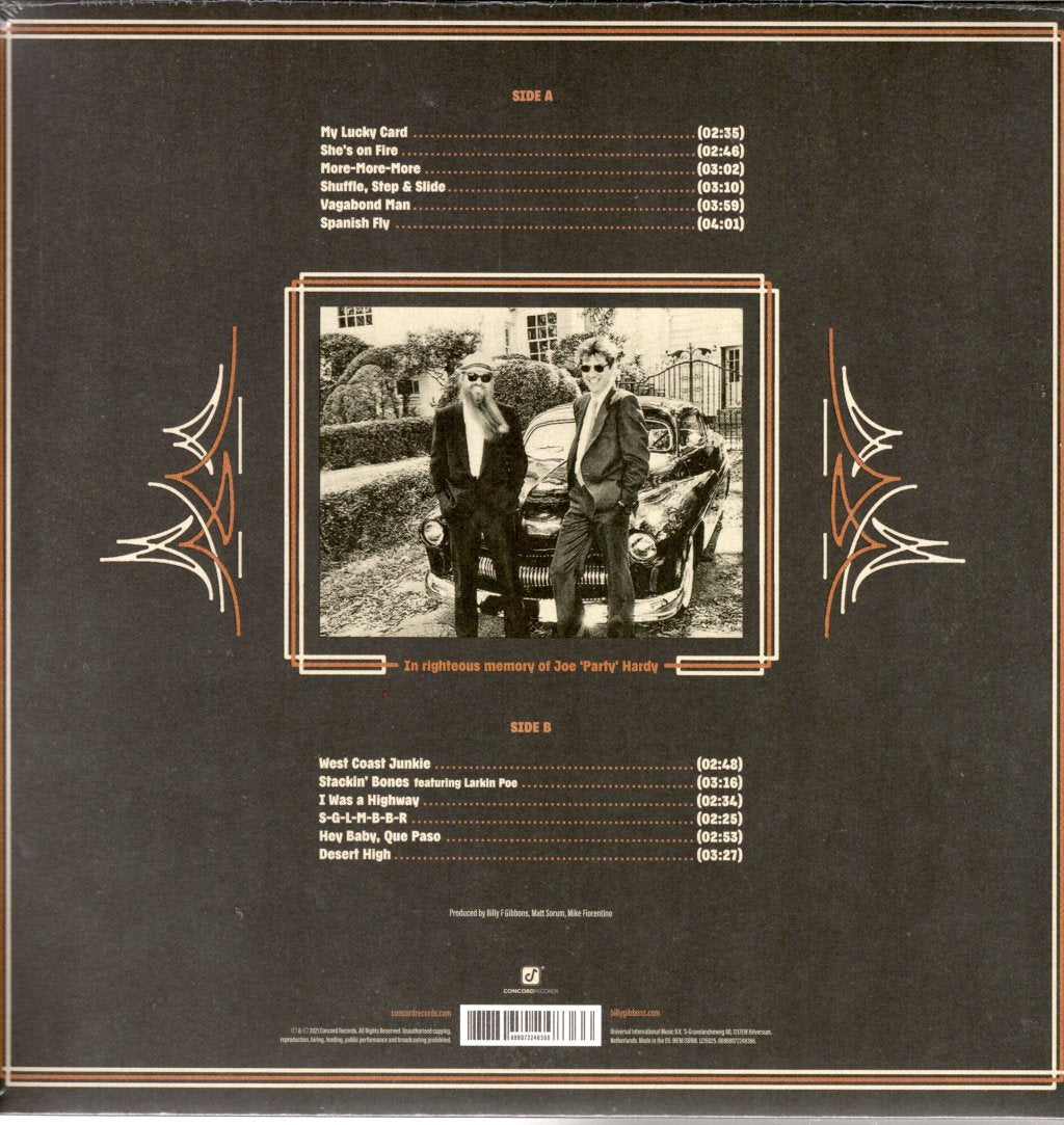 Billy F Gibbons - Hardware - Lp