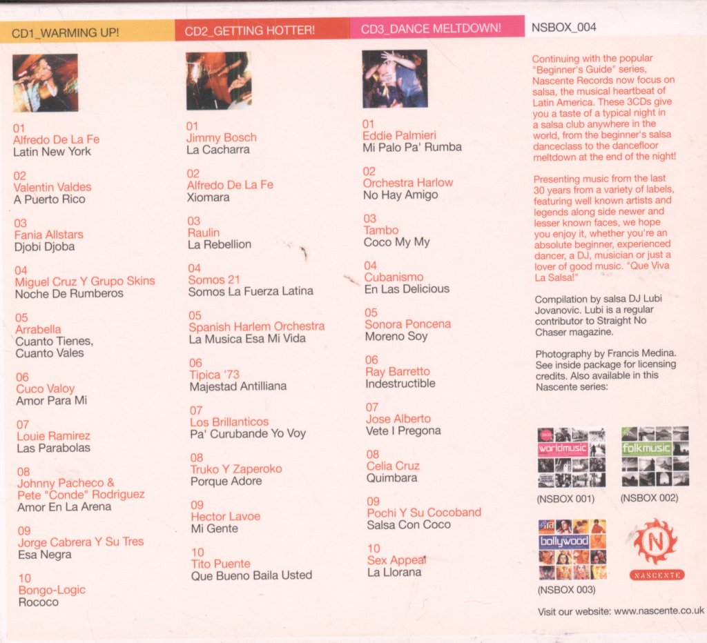 Various Artists - Beginner's Guide To Salsa - Cd Set