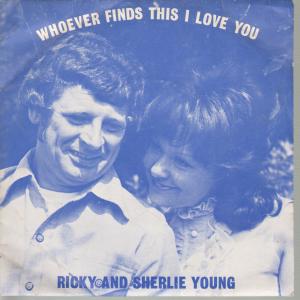 Ricky And Shirlie Young - Whoever Finds This I Love You - 7 Inch