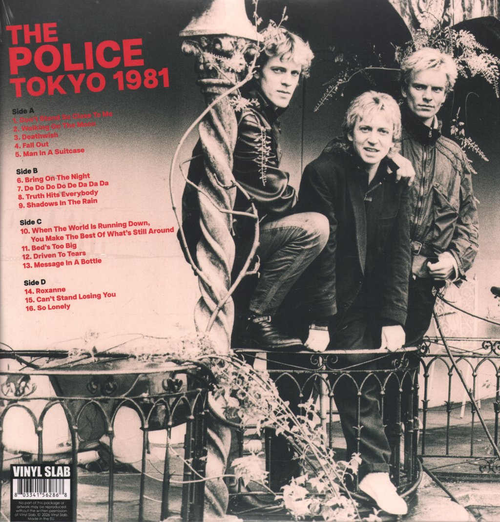 Police - Tokyo 1981 - Double Lp